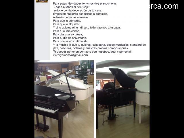 Pianistas y pianos de cola