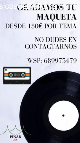 Te grabamos tu maqueta