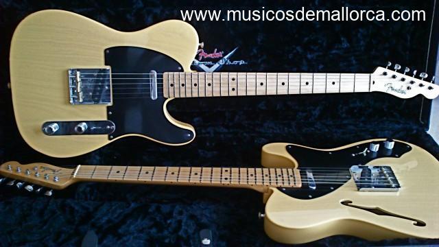 Vendo 2 fender telecaster custom shop