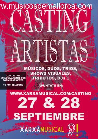CASTING DE ARTISTAS EN MALLORCA
