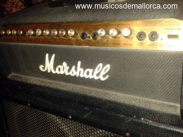 Marshall Valvestate 100W con válvula en el previo
