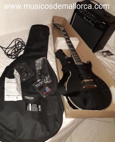 Vendo guitarra electrica+accesorios